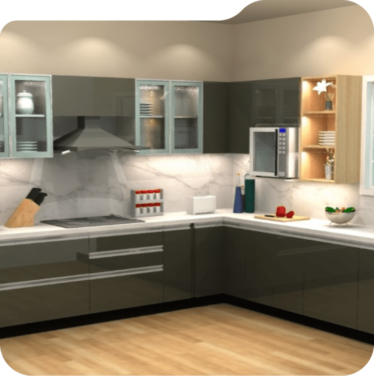 Modular Kitchens & Wardrobe by Ultrafresh powered by Prestige