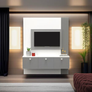 Ultrafresh Mega 1800 Wall Mount TV Cabinet Design